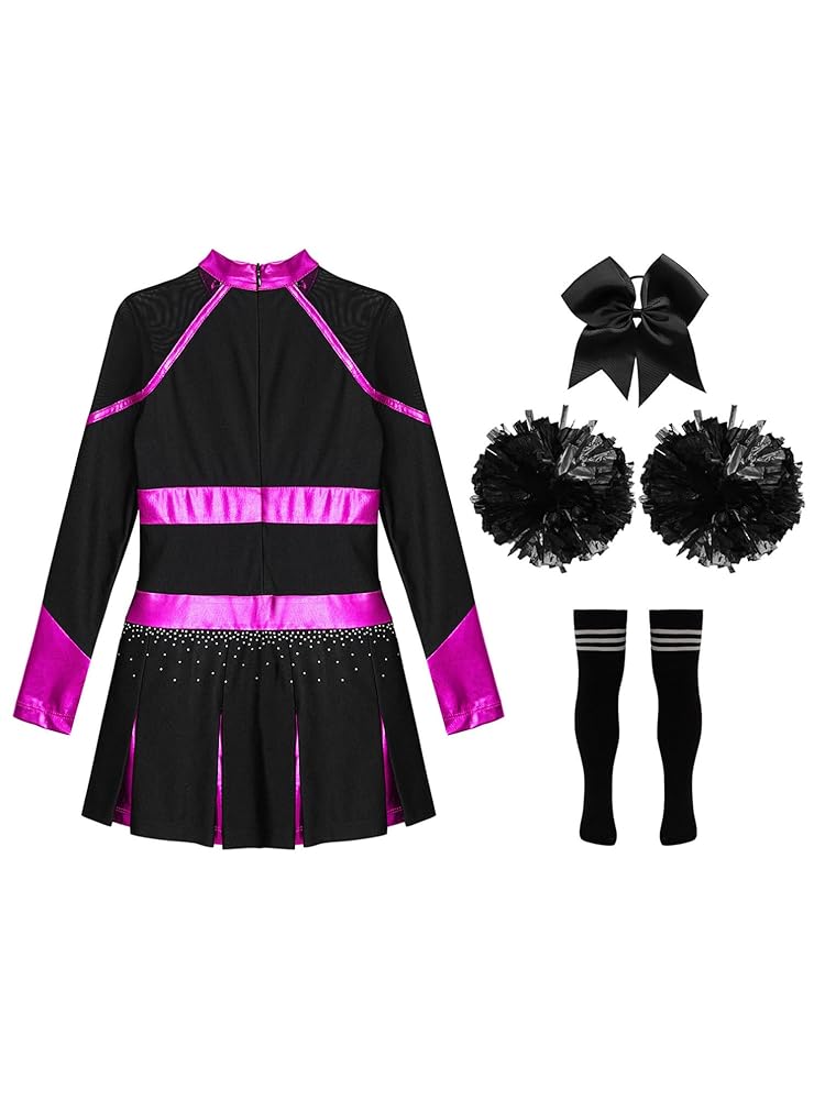 Amazon.co.jp: [iiniim] キッズ チアガール ユニフォーム チア